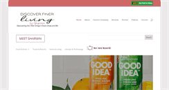 Desktop Screenshot of discoverfinerliving.com